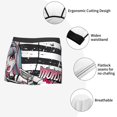 thumbnail image 4 of Sigee Monster High (56) for Men's Cotton Panties Soft, Breathable, and Comfortable Boxer Briefs,Medium, 4 of 7