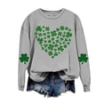 thumbnail image 5 of hotojiny St. Patrick's Day Sweatshirts for Women Fashion Long Sleeve Crewneck Cute Pullover Tops Lounge Loose Soft Shirts, 5 of 5