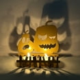 thumbnail image 4 of Hariumiu Decor Halloween Candle Stand Halloween Iron Pumpkin Lantern Candle Holder Versatile Metal Craft Tealight Decor for Home Outdoor, 4 of 11