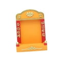 thumbnail image 4 of simhoa Mini Buddhist Niche Mini Shrine Feng Shui Decor Display Stand,Desktop Decoration Yellow, 4 of 8