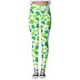 thumbnail image 3 of WILLBEST Leggings de Yoga Con Estampado de Santos Para Mujer, Informales, de Cintura Alta, Elásticos, Para Entrenamiento, Cómodos, Suaves y Transpirables, Ropa Deportiva Deportiva Extra Grande, 3 of 4