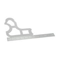 thumbnail image 5 of Accusize 8 Pc Radius Gauge Set 1-1/16'' to 1-1/2'' Gauges without Holder, 3602-5023, 5 of 9
