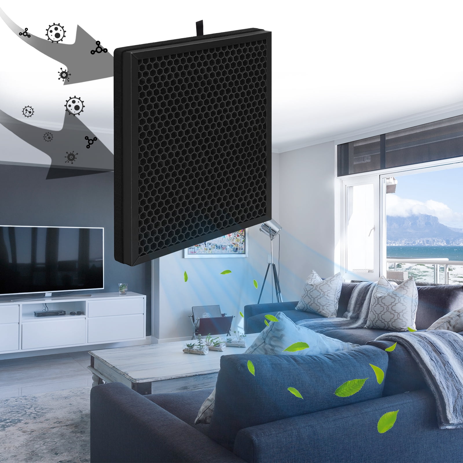 Replacement HEPA Filter Compatible with Zigma Aerio-300 Air Purifier
