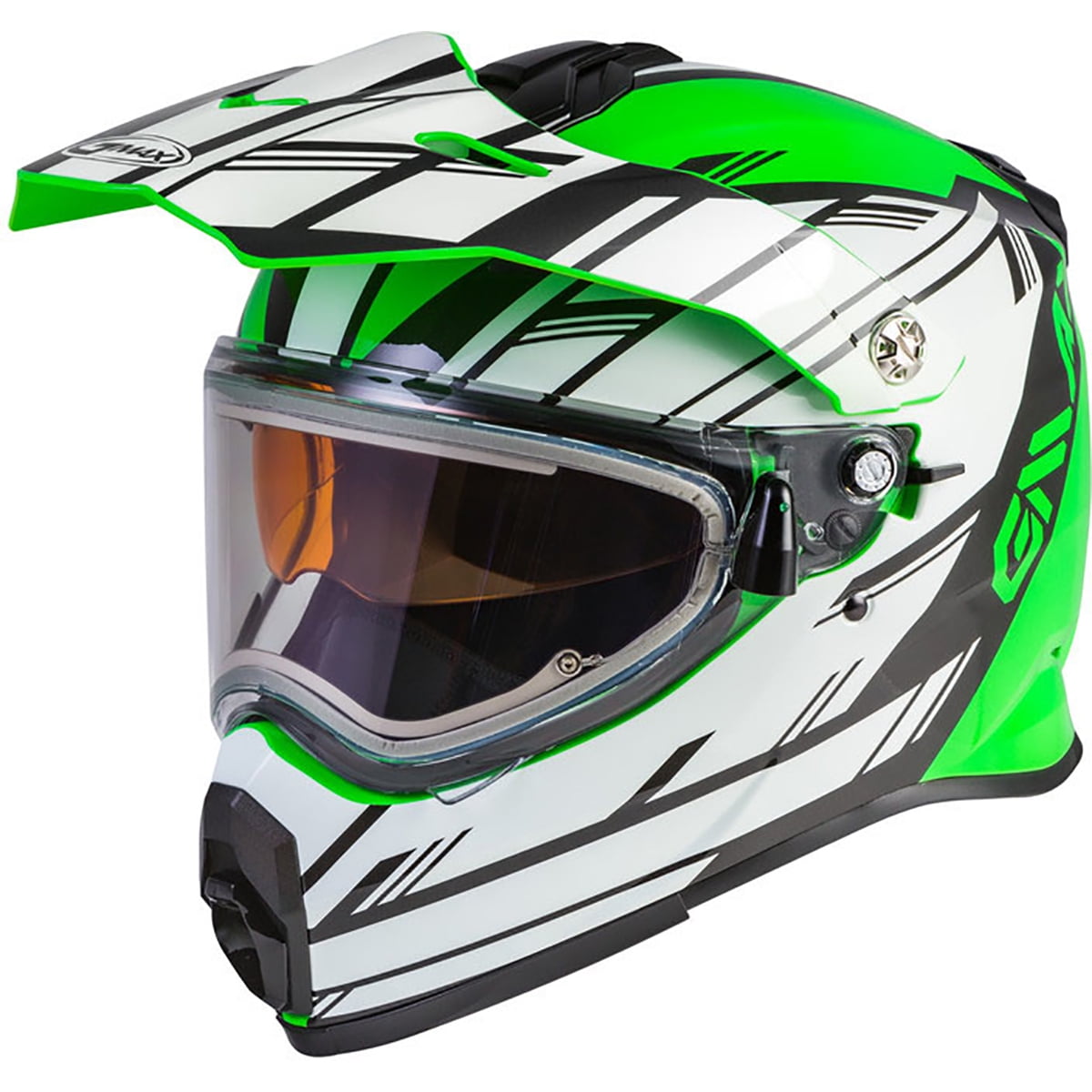 GMAX AT21S Adventure Epic Adult Snowmobile Helmet with Electric Shield