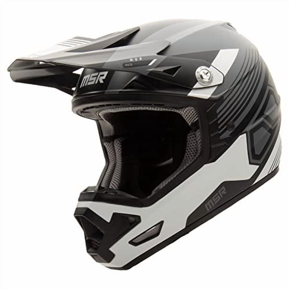 MSR Mav4 Sensor Helmet w/MIPS (Small, White/Black) Motorcycle Dirt Bike Off Road