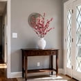 thumbnail image 3 of WMTOKK Artificial Plum Blossom Branch, Fake Peach Blossom Stem For Indoor Home Decoration, Floral Arrangement, Vase Display (Red), 3 of 6
