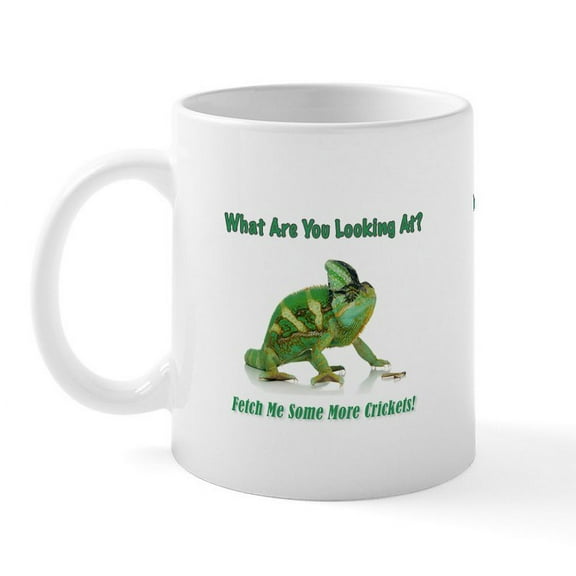 CafePress - Chameleon Mug - 11 oz Ceramic Mug - Novelty Coffee Tea Cup