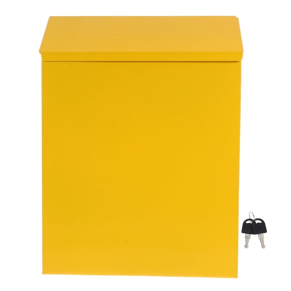 1pc Exquisita Caja de almacenamiento de cartas exquisita Caja de almacenamiento de correo Caja de sugerencia de letras