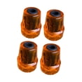 thumbnail image 4 of 4 piezas Consejos de de senderismo Pies de reemplazo Accesorios Piezas antideslizantes Absorción de choque Pole de caminata Consejos Amarillo, 4 of 8