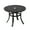 Brown-02, variant on Crestlive Products Round Cast Aluminum Patio Outdoor Side Table  Black