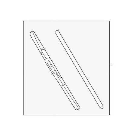 Genuine OE Mazda Wiper Blade - KD2W-67-330