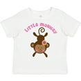 thumbnail image 3 of Inktastic Little Monkey Girl Girls Toddler T-Shirt, 3 of 5