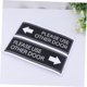 thumbnail image 4 of unbranded 6Ud Pegatinas Para Puerta De PVC Multicolor Resistentes Para Supermercado Hogar Hotel Restaurante, 4 of 8