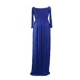 thumbnail image 4 of AMILIEe Robe de Maternité à Épaules Dénudées à Manches Longues pour Femmes, Grossesse, pour Baby Shower, Accessoires Photo, Robe, 4 of 5