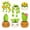 B, variant on Crochet Hanging Ornament Kit for Beginners / Hand Knitting Material Pack with Yarn Hook Needle Markers and Guide for DIY Craft