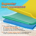 thumbnail image 2 of Floating Mat - Lily Pad - Water Mat - 8 x 4 Ft Floating Mat for Lake, 3-Layer Tear-Resistant XPE Foam with a 16.4' Elastic Bungee Tether for Lake, Beach, Ocean, Pool(8' x 4' x 1.3"), 2 of 5