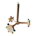 thumbnail image 2 of Vaveren 3x Bird Rotating Perch Toy Bird Stand for Small Parakeets Cockatiels Finches, 2 of 8