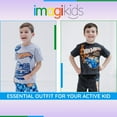 thumbnail image 3 of Hot Wheels T-Shirt and Shorts Outfit Set Toddler to Big Kid, 3 of 5