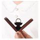 thumbnail image 4 of Caja Giratoria De Madera Nogal Para Anillos De Compromiso CAFE NEGRO, 4 of 5