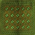 thumbnail image 1 of Ahgly Company Indoor Square Persian Green Traditional Area Rugs, 8' Square, 1 of 1