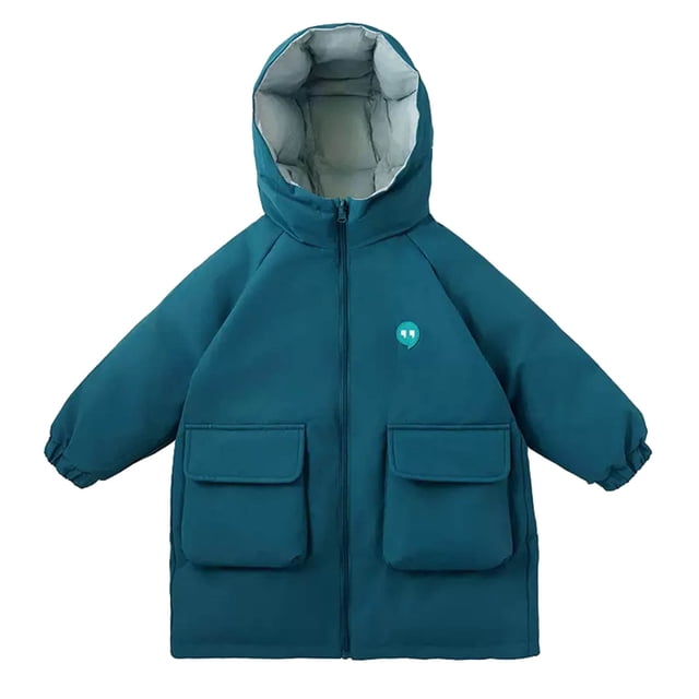 Baby Winter Coat | Knee-Length and Hooded | Cold Weather Protection