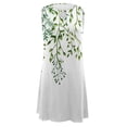 thumbnail image 4 of Vestido suelto con estampado de cuello redondo sin mangas informal de verano con estilo para mujer OAVQHLG3B Store lin121212, 4 of 5