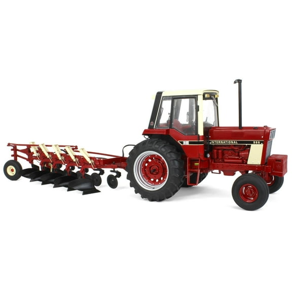 ERTL 1/16 International Harvester 986 with Cab & 720 Plow, ERTL Precision Heritage Series, 44309