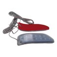 thumbnail image 1 of Sidaley 2 piezas de luz de señal de giro de espejo lateral retrovisor de coche, lámpara de conducción de camión de vehículo Universal, iluminación Bombillas para automóviles Sidaley VI018475-00, 1 of 6