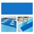 thumbnail image 2 of FrostHike Thickened Swimming Pool Ladder Mat Protective Swimming Pool Step Pad for Above Ground Swimming Pool,Blue 8.66*34.65in, 2 of 5
