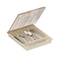 thumbnail image 1 of RONSHIN Utensil Holder For Countertop With Lid, Utensil Drawer Organizer For Kitchen Countertop With 5 Compartments, Flatware And Cutlery Covered Storage Box, 1 of 7