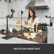 Logitech Mevo Start, Wireless Live Streaming Camera, 1080p HD Video Quality, Intelligent App Control, Stream via LTE or Wi-Fi - Black