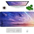 thumbnail image 1 of Gaming Mouse Pad Anime XXL Extra Large Mouse Pad for Desk 35x15.7x0.12inch Desk Mat Extended Keyboard Mouse Pad with Personalized Design for Laptop, Computer PC (Meteor), 1 of 5