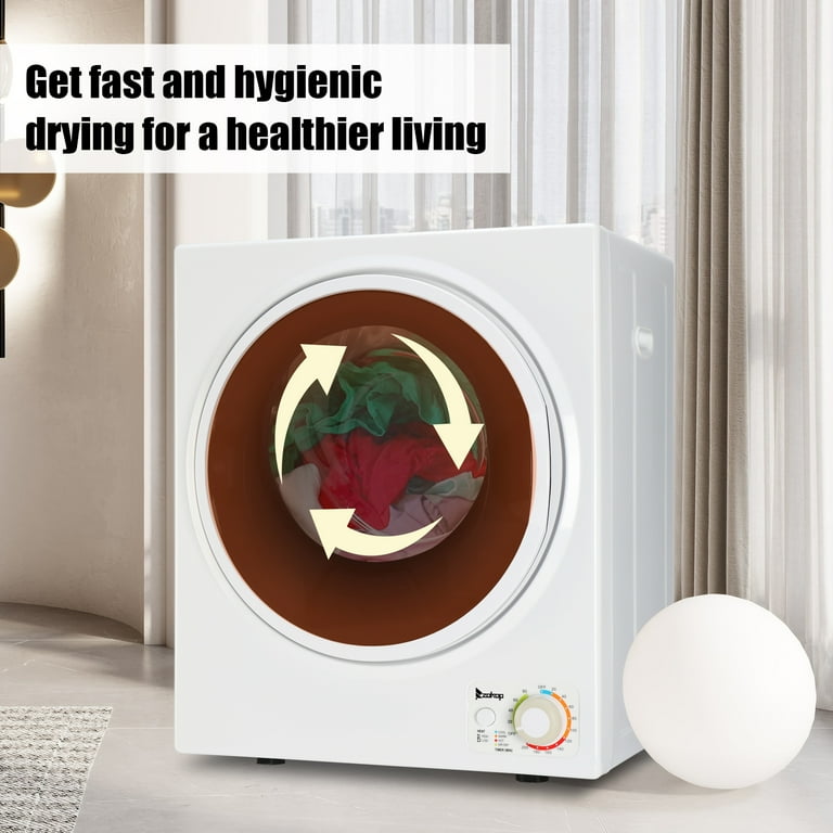 ZOKOP GYM25-78 Compact Portable Clothes Dryer, 1.6 cu ft