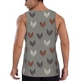 thumbnail image 6 of Rocae Rooster for Men's Workout Tank Top Men's Running Tank Top Dry Fit Athletic Workout Tank TopsMedium, 6 of 9