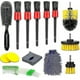thumbnail image 1 of Kit de 14 cepillos de limpieza para detalles de coche, herramienta para lavar el interior del coche, 1 of 1