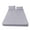 Grey, variant on Grey Gray Fitted Mattress Pad For Double Bed Easy To Put On & Stays In Place Comfortable Sheet For Sleep