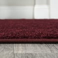 thumbnail image 3 of JONATHAN Y SUPERSOFT 5' Square Area Rug, Haze - Dark Red, SEU100Q-5SQ, 3 of 3