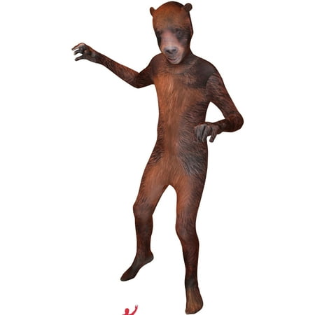 Morphsuits Kids Animal Planet Grizzly Costume - size Large 4'-4'6 (120cm-137cm)