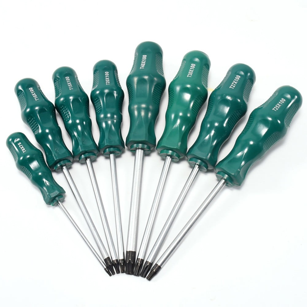 Premium Torx magnetic screwdriver set T8 T40 nonslip handle precision tool