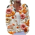 thumbnail image 3 of DDAPJ pyju Christmas Cardigan for Women Ugly Christmas Sweater Xmas Holiday Santa Claus Tree Snowman Open Front Knit Sweaters Soft Cozy Outerwear Jacket Multicolor M, 3 of 6