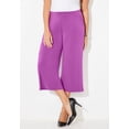 thumbnail image 2 of Catherines Women's Plus Size Anywear Wide Leg Capri, 2 of 3