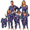 thumbnail image 7 of Halloween Family Matching Pajamas Sets, Halloween Family Leisure Loungewear, Pumpkin Ghost Holiday PJS Sleepwear, Seasonal Halloween Party Family for Home Relaxing Casual Daily Wear Indoor, 7 of 7