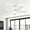 42''White, variant on PHORUS 42in Ceiling Fan with Lights Modern Fan Light with Remote Dimmable LED White for Bedroom Living Room