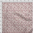 thumbnail image 4 of oneOone Polyester Spandex Light Pink Fabric Floral Retro Fabric For Sewing Printed Craft Fabric By The Yard 56 Inch Wide, 4 of 5