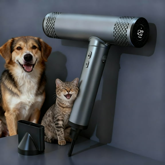 Ultimate Pet Grooming Power: Aqwiopr Ionic Hair Dryer | Frizz-Free Results for Cats & Dog