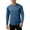 Dark Blue, variant on SUYIDA Men's UPF Sun Protection Top, Long Sleeve Breathable Casual Tee, Outdoor Athletic Performance Shirt