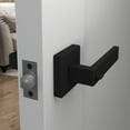 thumbnail image 2 of Villar Home Designs Door Lever Crown Black Keyed 6 Pack, 2 of 6