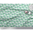 thumbnail image 3 of Soimoi Cotton Duck Fabric Leaves & Cotton Ball Floral Fabric Prints by Yard 42 Inch Wide, 3 of 3