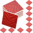 thumbnail image 1 of Miangastore Mini Revêtement de Sol Maison Bois Rouge 18 Pcs 1.2x1.2in, 1 of 9