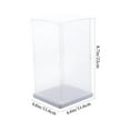 thumbnail image 2 of Homoyoyo Action Figure Display Case 11.8x4.6x4.6in Acrylic - Storage 1Pcs, 2 of 8
